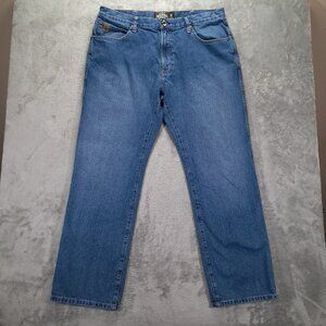 Ariat Heritage Jean Men 38x31, Tag 38x32 Blue Boot Cut Relaxed Fit 10010852